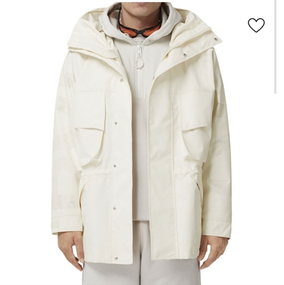 Burberry Parkhurst Jacket in Cream